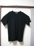 メタモルフォーゼU丸首Tシャツ(黒:表)